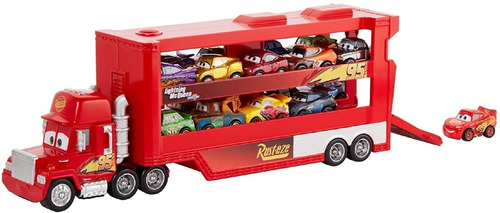 Disney Cars Mini Racers Mack Transportador + Envio!!