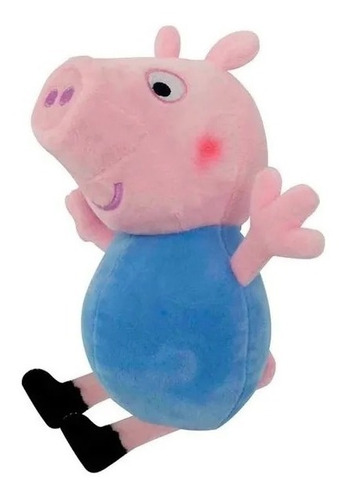 Imagen 2 de 5 de Peluche Peppa Pig George Soft Blando 20 Cm Arbrex Playking