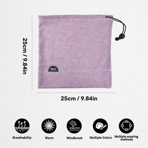 Polaina De Cuello Mcti Forro Polar Invierno Bufanda Esquí Color Diseño De La Tela Talle