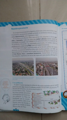 Ciencias Sociales 4 Bonaerense - Santillana En Movimiento (Usado)