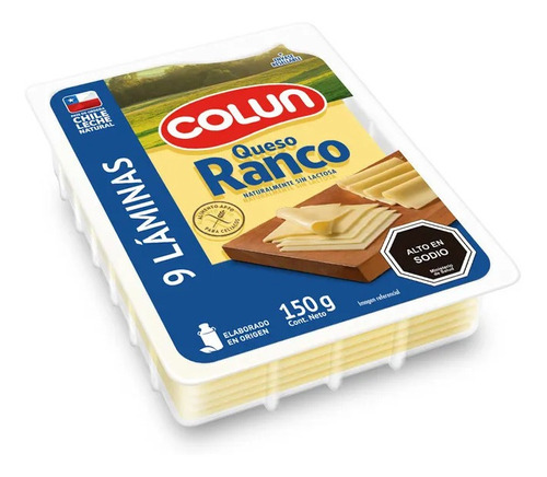 Queso Ranco Lam Semirig Colun 150gr(3uni)super