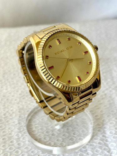 Reloj Mujer Michael Kors Champagne Mk3246 Original (Reacondicionado)