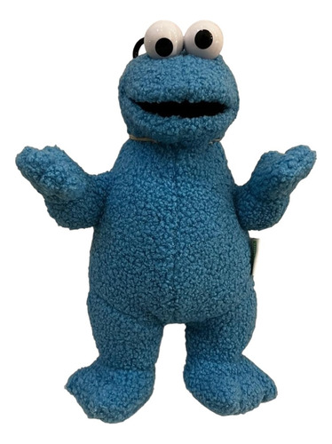 Plaza Sesamo Elmo O Comegalletas Selecciona El Tuyo Peluche Color Azul