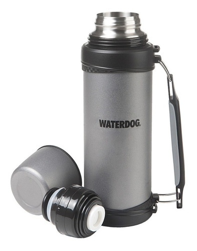 Termo Waterdog Acero Inox 1 Litro  Manija 21000cc Cebador