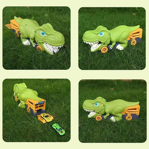 Transportador De Camiones De Juguete Con Dinosaurios Que Com