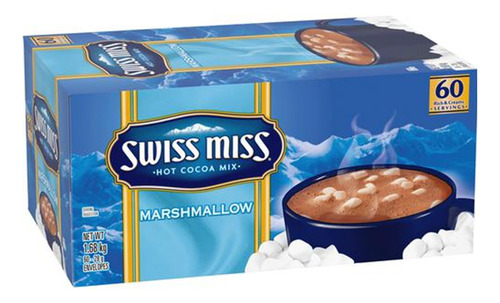 Chocolate Instantaneo  Malvaviscos Swiss Mis X 60