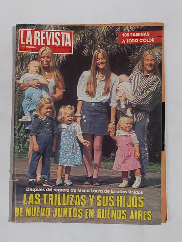 La Revista / N° 74 / 1986 / Las Trillizas De Oro Y Sus Hijos