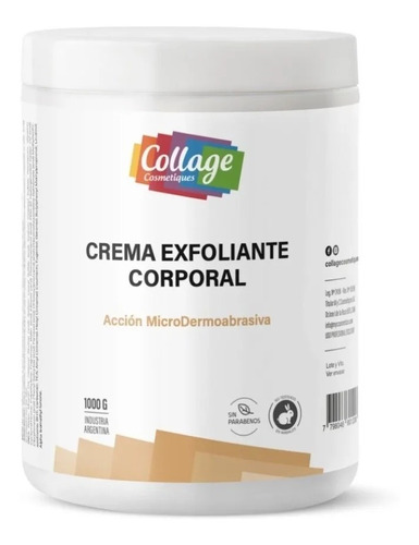 Crema Exfoliante Corporal Collage 1 Kl