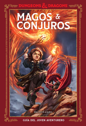 Dungeons & Dragons. Magos & Conjuros, de Zub, Jim. Serie Fuera de colección Editorial Minotauro México, tapa dura en español, 2021