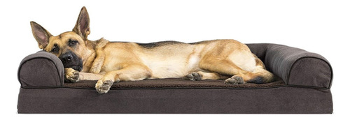 Cama Para Perros Furhaven, Sofa Terapeutico De Estilo Trad