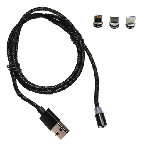 Cable Carga Usb A Micro Usb - Usb-c - Compatible Lightning 