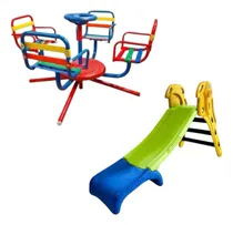 Comprar Toboganes Infantiles Rodacross + Calesita Infantil  Si