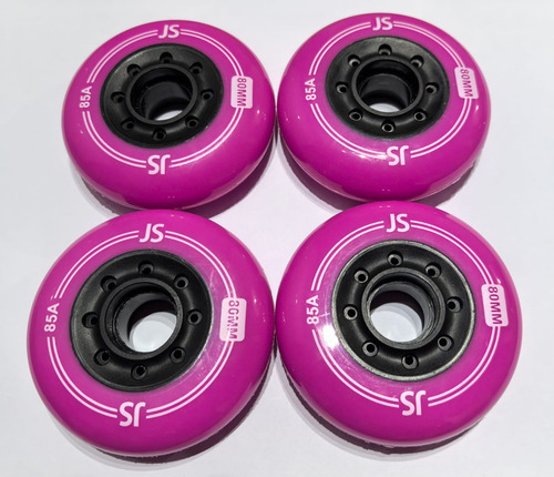 Llantas Para Patines En Linea 80mm Y 76mm Pack De 4