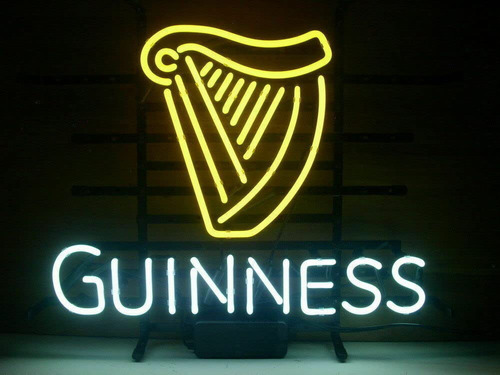 Queen Sense Letrero Neon Irland 20 X 16  Guinnesse Arp Light