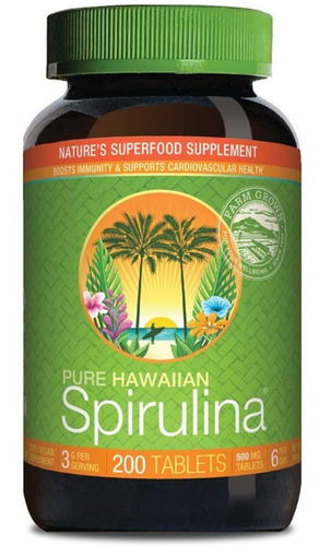 Nutrex Hawaii Pure Hawaiian Spiruli - Unidad a $844