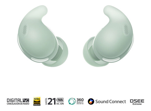 Sony Audífonos Wf-ls910n Linkbuds Fit Noise Cancelling Color Verde