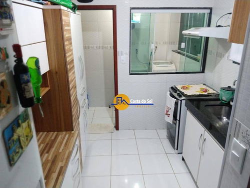 Excelente Apartamento Com 2 Dormitórios À Venda, 80 M² Por R$ 295.000,00 - Recreio - Rio Das Ostras/rj - Ap0703