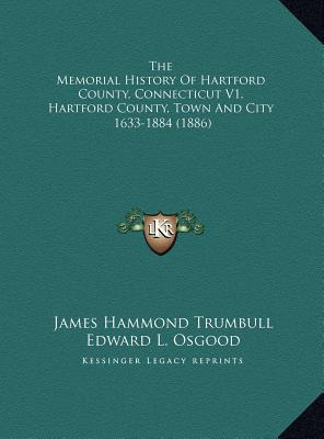 Libro The Memorial History Of Hartford County, Connecticu...