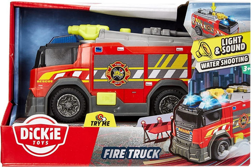 Dickie Toys - Fire Truck 15 Cm Personaje Bombero