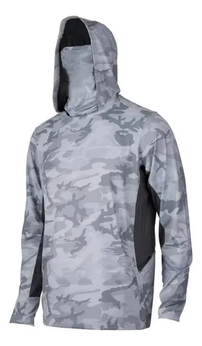 Camisas De Pesca Fish Apparel Upf 50+, Sudadera Con Capucha