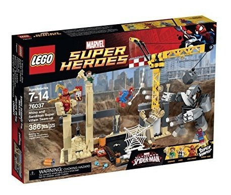 Lego Super Heroes 76037 Rhino Y Sandman Super Villain Team-u