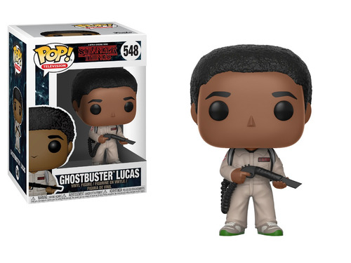 Figura Vinilo Pop Stranger Things Ghostbusters Lucas Funko