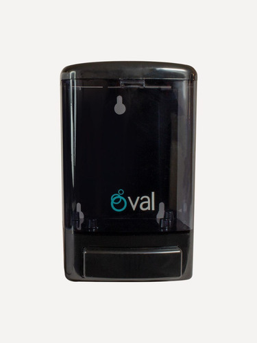 Jabonera Manual Dispensadora Oval® 1l, Humo C/ Negro