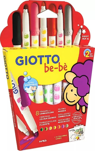 Marcadores Giotto Bebe X6 Serviciopapelero