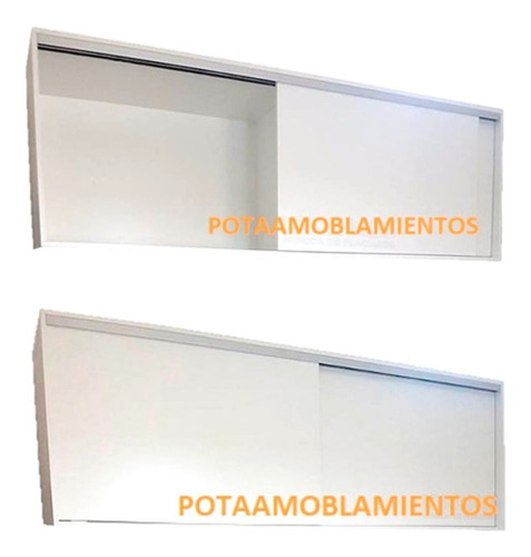 Baulera 240 X 58 X 60 Con 2 Puertas Blanco