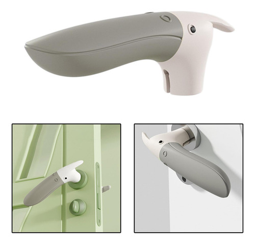 Mango De Puerta De Silicona Con 3 Fundas Reutilizables Para