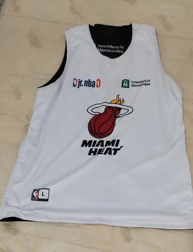 Camiseta Nba Miami Heat Reversible Jr.nba (Usado)
