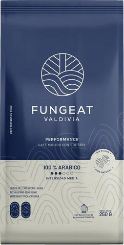 Fungeat - Café Performance 100% Arábico Con Shiitake 250 Grs