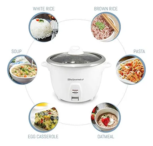 Arroz Eléctrico Con Olla Interior De Acero Inoxidable