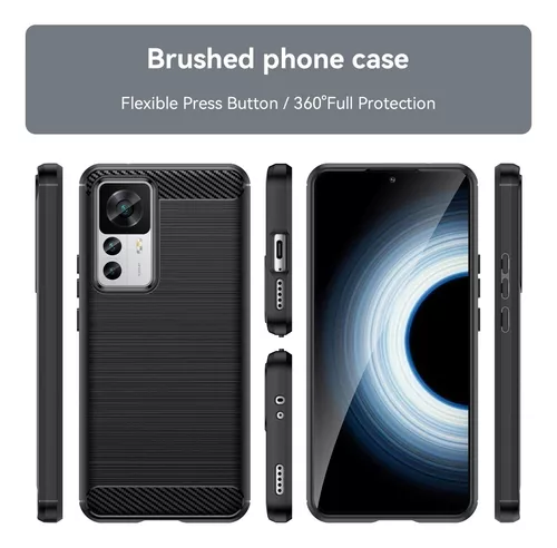 Funda Carbono Carcasa Antishock Para Xiaomi 12t 12t Pro