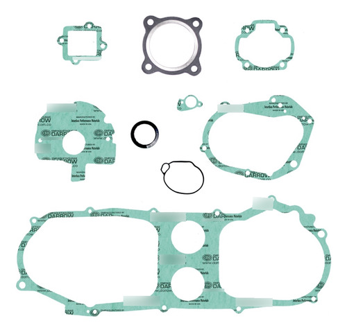 Kit Empaques Motor Para Yamaha Bws 100 Yw100 2 Tiempos