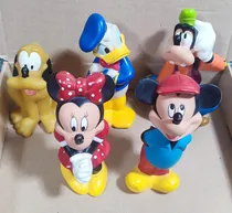 Comprar Set Muñecos De Goma Disney Originales \u002F Mickey Minnie Donald