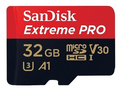 Tarjeta Microsd Sandisk 32gb Extreme Pro 4k Ultra Hd -100