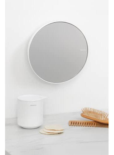 Espejo De Baño Brabantia Mindset, Zoom 5x, Soporte Magnético
