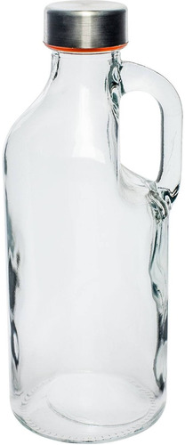 Botella Decantador Botellon Vidrio Agua Vino Jugo Liso 1l