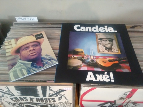 Candeia Lp Axé ! Gente Amiga Do Samba Com Encarte