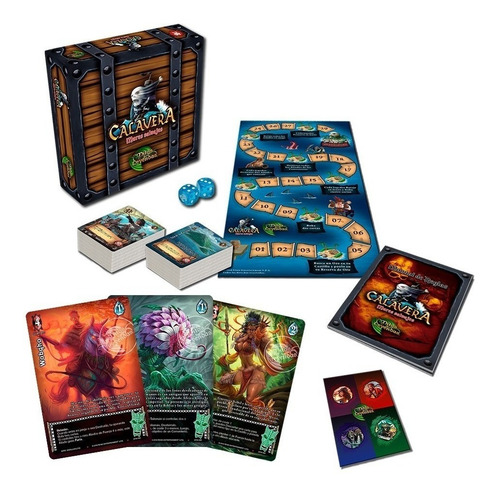 Pack 3 Juego De Mesa Calavera + El Reto + Espíritu De Dragón