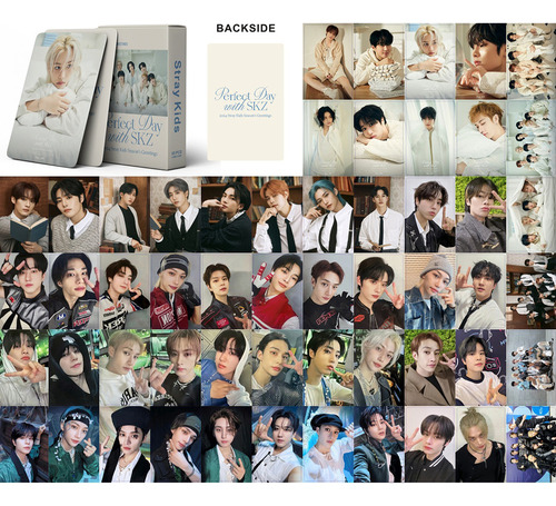 2 Box De Photocards Skz Y 1 Paquete De Pegatinas Stray Kids