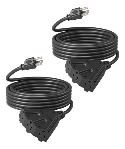 Dewenwils Cable De Extension Con Multiples Tomas De Corrient