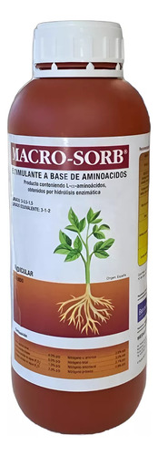 Fertilizante Orgánico Macro-sorb Radicular X 1 Litro.