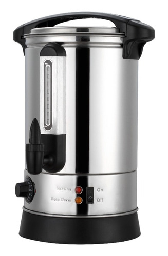Imagen 1 de 5 de Cafetera De Filtro Sikla Reg Temp Cg-09 - 8.7lts./60pocillos Color Plateado