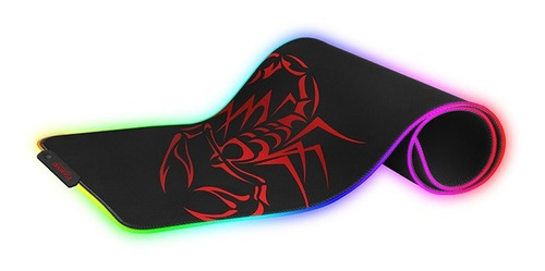 Mouse Pad Mg-010 Retroiluminado 7 Colores Rgb Lighting Usb