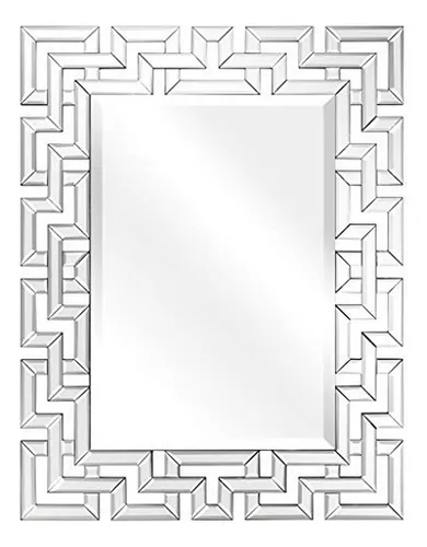 Espejo Rectangular Antiguo 31 X40 Para Baño, Dormitorio Y S