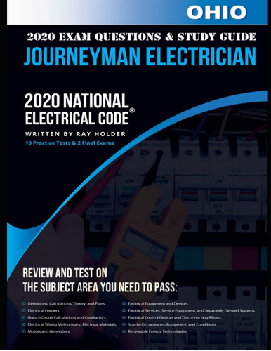 Libro: Ohio 2020 Journeyman Electrician Exam Questions And S