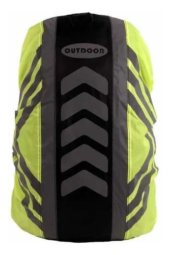 Funda Cubre Mochila, Reflectante De Seguridad E Impermeable.