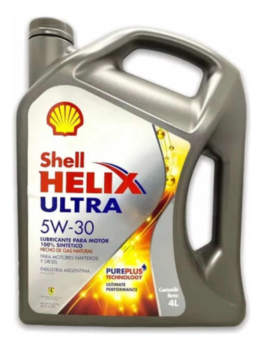 Aceite Shell Helix Ultra 5w30 4 Litros.